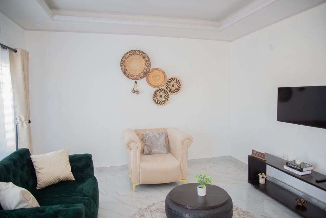 Bonazazi Apartments — Open-plan lounge — modern sofas & natural light